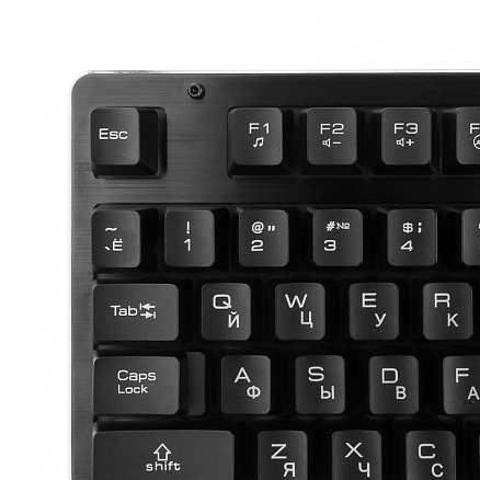 Клавиатура Gembird KB-G400L USB с подсветкой игровая черная