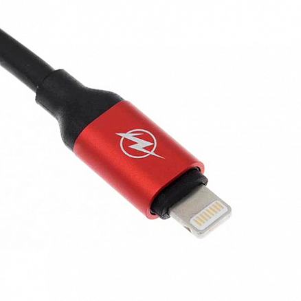 Кабель USB - Lightning для зарядки iPhone 3 м 2.4А Joyroom JR-S318 черно-красный