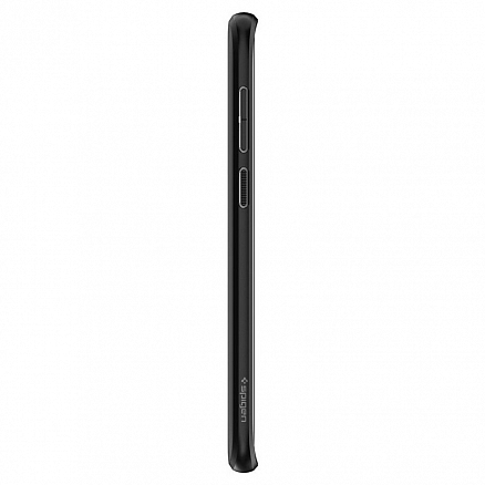 Чехол для Samsung Galaxy S9+ гелевый ультратонкий Spigen SGP Liquid Crystal черный матовый