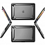 Чехол для Apple MacBook Pro 15 Touch Bar A1707, A1990 гибридный i-Blason прозрачно-черный