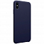 Чехол для iPhone XS Max силиконовый Nillkin Flex Pure синий