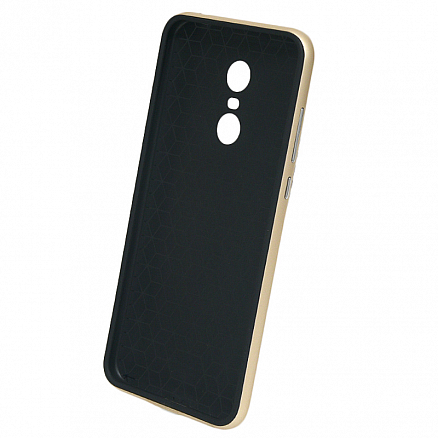 Чехол для Xiaomi Redmi 5 Plus гибридный iPaky Bumblebee черно-золотистый