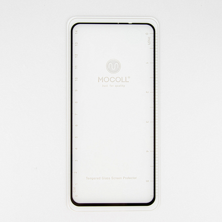 Защитное стекло для Xiaomi Redmi Note 8 Pro на весь экран противоударное Mocoll Storm 2.5D черное