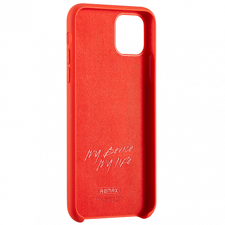 Чехол для iPhone 12 Mini силиконовый Remax Kellen красный