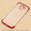 Чехол для Xiaomi Redmi 6А гелевый GreenGo Plating Soft прозрачно-красный