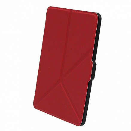 Чехол для Amazon Kindle Paperwhite (2015), 3 (2017) кожаный Nova-06 Origami красный
