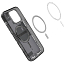 Чехол для iPhone 14 Pro Max гибридный Spigen Ultra Hybrid Zero One MagSafe серый