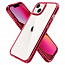 Чехол для iPhone 13 mini гибридный Spigen SGP Ultra Hybrid прозрачно-красный
