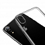Чехол для iPhone XR гелевый Baseus Simplicity прозрачный черный 