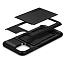 Чехол для iPhone 11 гибридный со слотом для карты Spigen Slim Armor CS черный