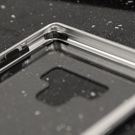 Чехол для Samsung Galaxy Note 9 N960 магнитный Magnetic Shield серебристый