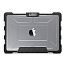 Чехол для Apple MacBook 12 A1534 гибридный для экстремальной защиты Urban Armor Gear UAG прозрачно-черный