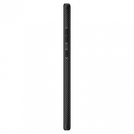 Чехол для Samsung Galaxy Note 20 гелевый Spigen Liquid Air матовый черный