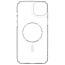 Чехол для iPhone 14 гелевый с блестками Spigen Cyrill Shine MagSafe прозрачный