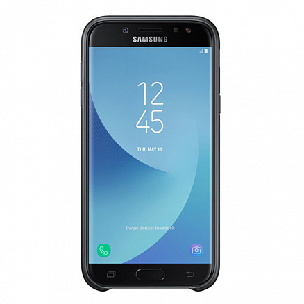 Чехол для Samsung Galaxy J5 (2017) оригинальный Dual Layer EF-PJ530CBEG черный