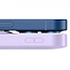 Внешний аккумулятор Baseus Magnetic с беспроводной зарядкой 10000мАч (USB, Type-C, ток 3А, быстрая зарядка QC, PD, 20Вт) фиолетовый
