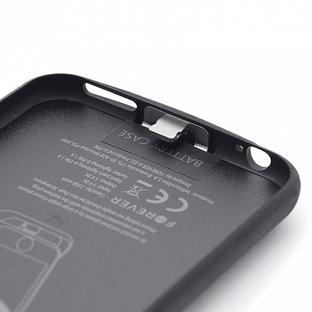 Чехол-аккумулятор для iPhone 6, 6S Forever BC-100 2500mAh черный