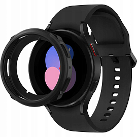 Чехол для Samsung Galaxy Watch 4, Watch 5 40 мм гелевый Spigen SGP Liquid Air черный