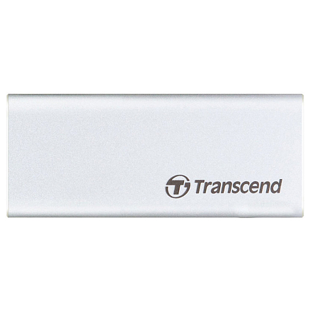 Внешний SSD накопитель Transcend ESD260C 500Gb Type-C USB 3.1 Gen 2 серебристый
