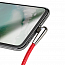 Кабель USB - Lightning для зарядки iPhone 2 м 1.5А плетеный с угловым штекером Baseus  Sharp-bird красный