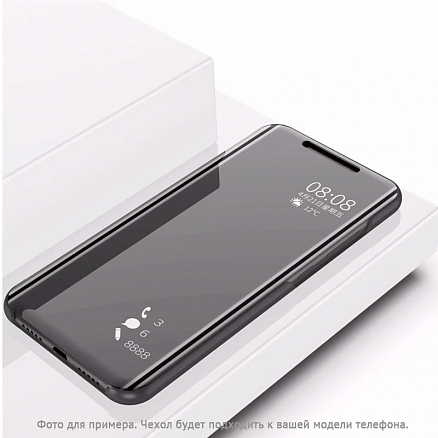Чехол для Xiaomi Redmi Note 10 Pro, Note 10 Pro Max книжка Hurtel Clear View синий