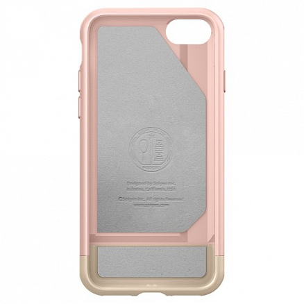 Чехол для iPhone 7, 8 пластиковый защитный Spigen SGP Style Armor розово-золотистый