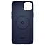 Чехол для iPhone 14 силиконовый Spigen Silicone Fit MagSafe синий