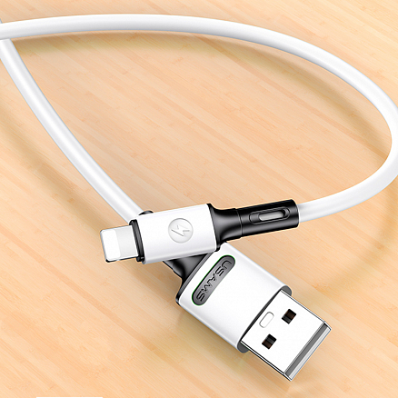 Кабель USB - Lightning для зарядки iPhone 1 м 2А Usams U52 белый