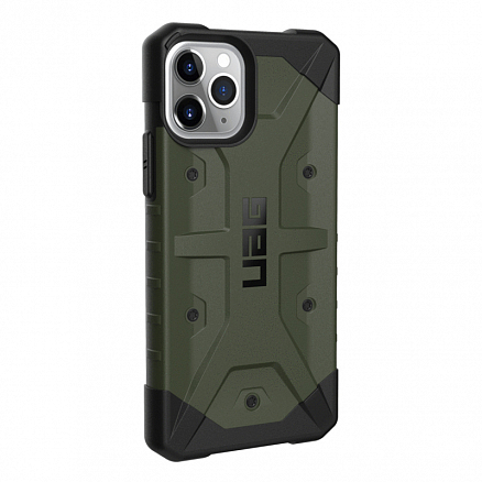 Чехол для iPhone 11 Pro гибридный для экстремальной защиты Urban Armor Gear UAG Pathfinder темно-зеленый