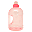 Бутылка для воды с дозатором 650 мл розовая