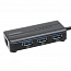 USB 3.0 HUB (разветвитель) на 3 порта + Gigabit Ethernet Ugreen Combo с питанием черный