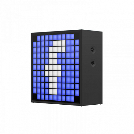 Портативная колонка Divoom Timebox mini с диодным дисплеем черная