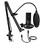 Микрофон для стрима с поп-фильтром Fifine T669 черный
