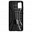Чехол для Samsung Galaxy A71 гелевый Spigen SGP Rugged Armor черный