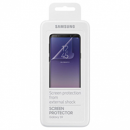 Пленка защитная на экран для Samsung Galaxy S9 оригинальная ET-FG960CTEG комплект 2 шт.