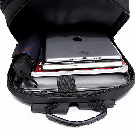 Рюкзак Ozuko 8971 с отделением для ноутбука до 15,6 дюйма черный