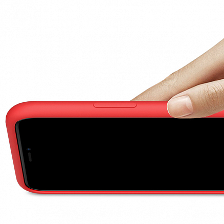 Чехол для iPhone 11 силиконовый Nillkin Flex Pure красный