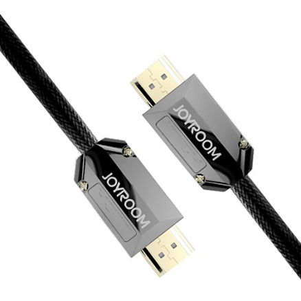 Кабель HDMI - HDMI (папа - папа) длина 2 м версия 2.0 Joyroom JR-H101 черный