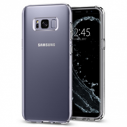 Чехол для Samsung Galaxy S8 G950F гелевый ультратонкий Spigen SGP Liquid Crystal прозрачный