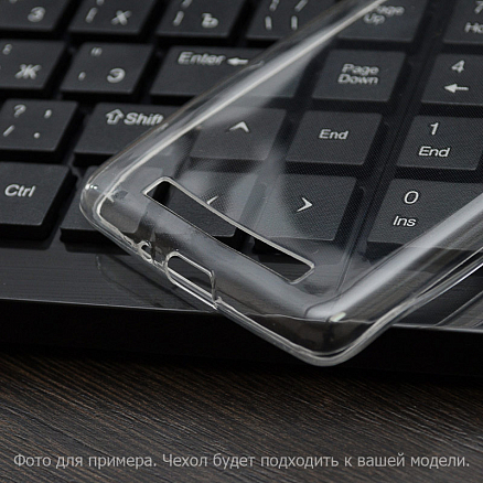 Чехол для Samsung Galaxy S8 G950F ультратонкий гелевый 0,5мм Nova Crystal прозрачный