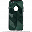Чехол для Samsung Galaxy A40 гелевый GreenGo Geometric Shine зеленый