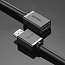 Кабель-удлинитель HDMI - HDMI (папа - мама) длина 1 м версия 2.0 4K 60Hz Ugreen HD107 черный