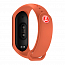 Сменный браслет для Xiaomi Mi Band 3 и Mi Band 4 силиконовый Nova Hero оранжевый