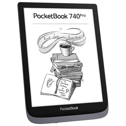 Электронная книга PocketBook 740 Pro с подсветкой серая