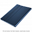 Чехол для Samsung Galaxy Tab A7 10.5 (2020) SM-T500, T505, T507 кожаный с клавиатурой NOVA-10 темно-синий