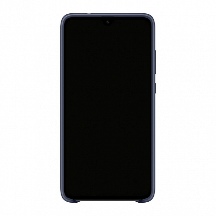 Чехол для Huawei Mate 20 силиконовый оригинальный Silicone Car Case синий
