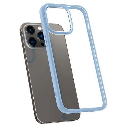 Чехол для iPhone 14 Pro гибридный Spigen Ultra Hybrid голубой