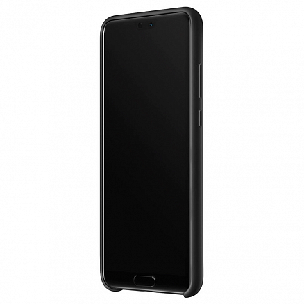 Чехол для Huawei P20 силиконовый оригинальный Silicone Case черный