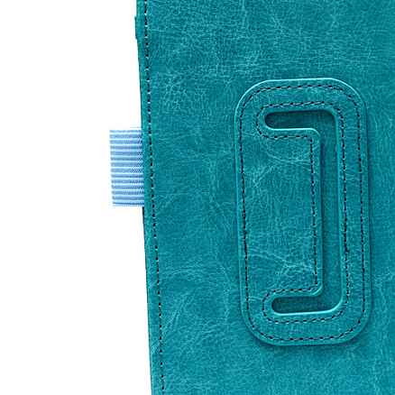 Чехол для LG G PAD 8.3 V500 кожаный NOVA-05 голубой
