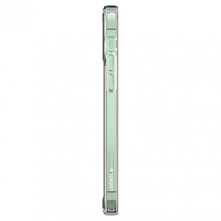 Чехол для iPhone 12 Mini гибридный Spigen Quartz Hybrid прозрачный
